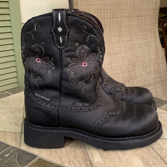 Justin Boots Shoes Justin Gypsy Steel Toe Cowgirl Boots